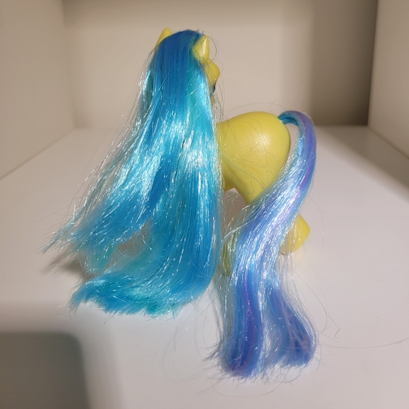 My Little Pony - Meadowbrook - MLP Dragonfly Cutie Mark Yellow Blue Hair - Picture 3 of 3